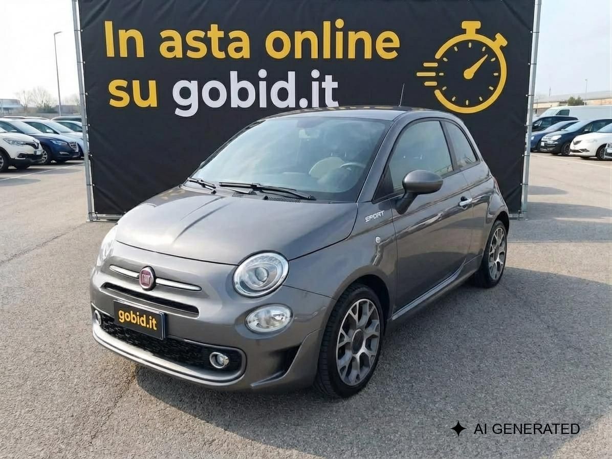 FIAT 500 1.0 Hybrid Red